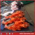 Wafer/Lug Type Centre Sealing Rubber Lining Butterfly Valve